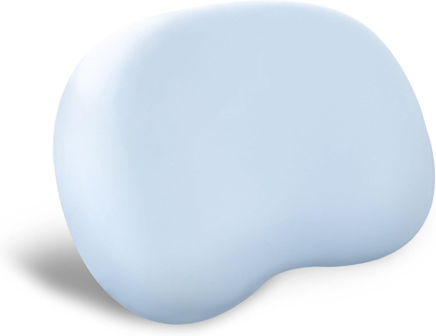EGO HOME Almohada viscoelástica 40x80 cm con viscoelástica triturada - Almohada cervical ergonómica y transpirable para personas que duermen de lado, boca arriba o boca abajo - Certificado Oeko-Tex - Funda lavable