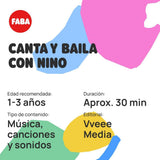 Figura sonora de - Cantar y bailar con niños - Música, canciones y sonidos - Juguetes, contenidos educativos, en español, para niñas y niños de todas las edades Juguetes Bebe Naty Shop