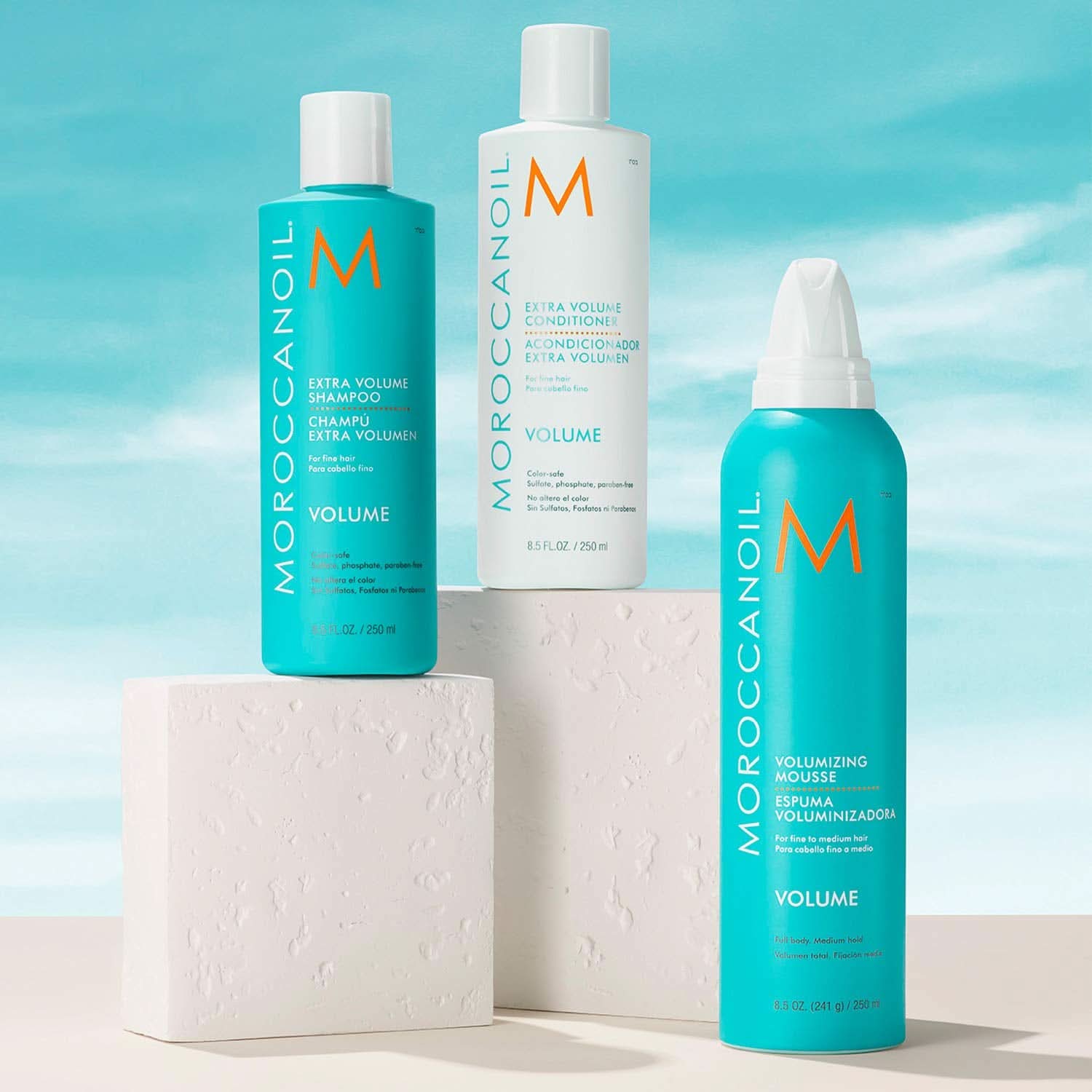 Marruecosnoil, Champú Extra Volumen, 250ml Naty Shop Ducha y baño