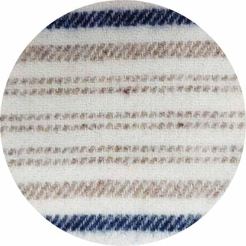 Toison D'Or Angle, 220 X 240 Cm, Blanco/Azul/bisel Edredones y colchas Naty Shop