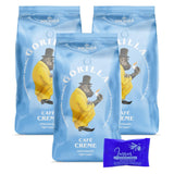 Crema de café gorila 3x 1000g Pastelería Joerges + Jassas | Café Arábica Paquete de 3 1kg