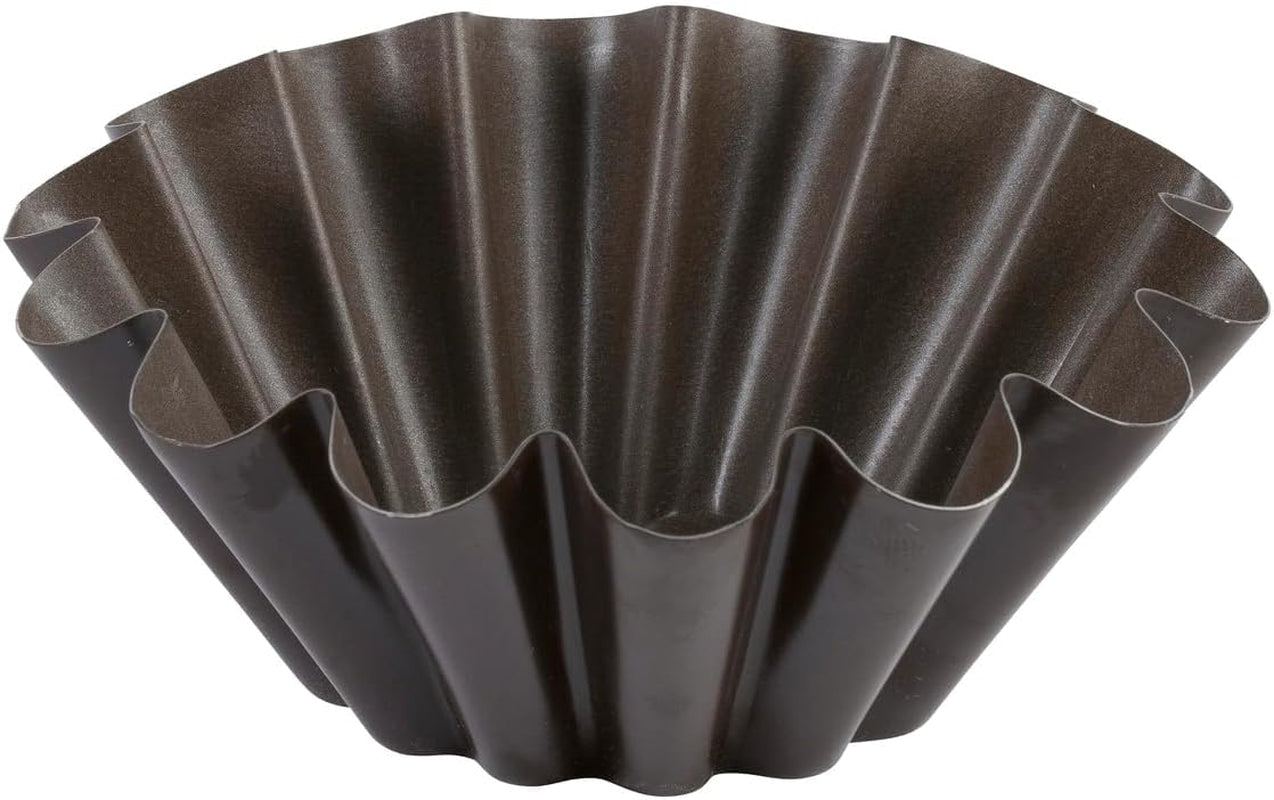 223060 Forma de muffin, fondo plano, revestimiento antiadherente Naty Shop bandejas y bandejas de horno