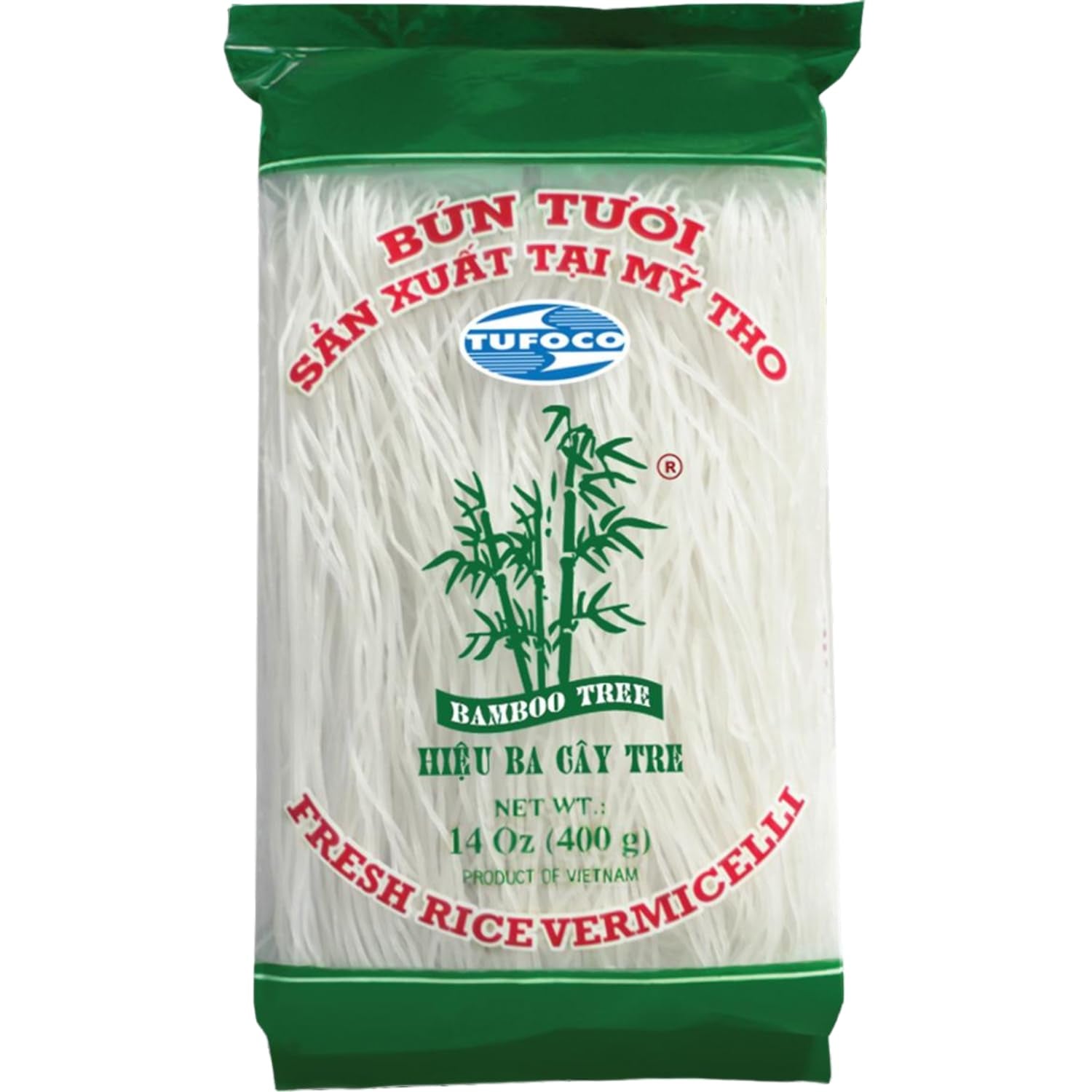 ÁRBOL DE BAMBÚ - Fideos de arroz frescos - 1 x 400g