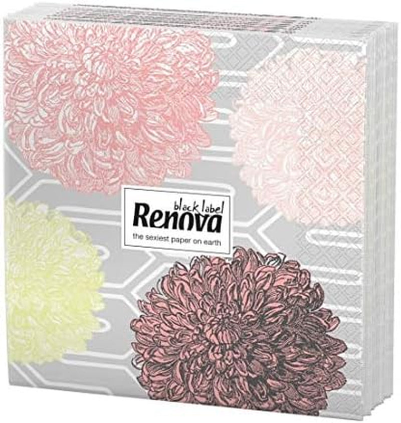 Servilletas de papel Renova, muy decoradas, 20 unidades, 110 G