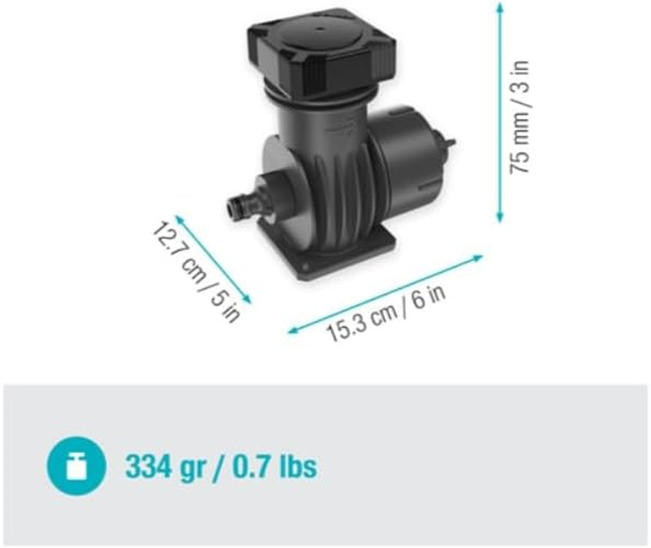 Sistema de riego Gardena Micro-Drip Basic Unit 2000: Unidad básica para reducción de presión, caudal de agua aprox. 2.000 l/h, tecnología de conexión rápida y sencilla (1354-20)