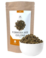 Formosa Jade Oolong, Tung Ting Jade Oolong, Té semifermentado premium con carácter de té verde, Té Nantou taiwanés | Té Wondertea Formosa Jade Oolong (100 g)