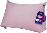 Traumnacht Cosy Back cojín de lectura, 70 x 40 cm beige, funda desenfundable y lavable de 100% poliéster, práctico bolsillo lateral, certificado Öko-Tex, fabricado según los estándares de calidad alemanes