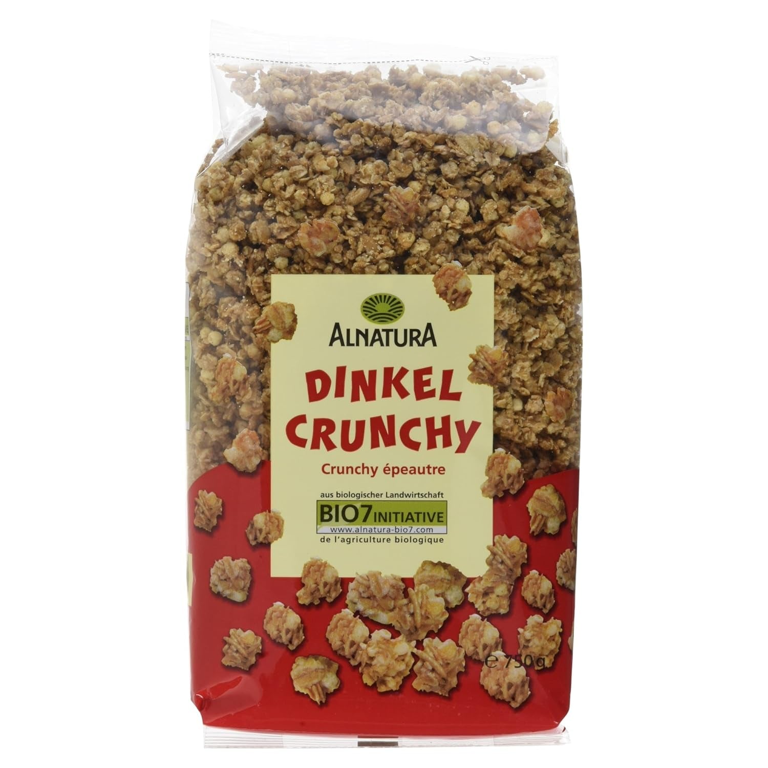 Paquete de 3 cebada crujiente orgánica (3 x 750 g)