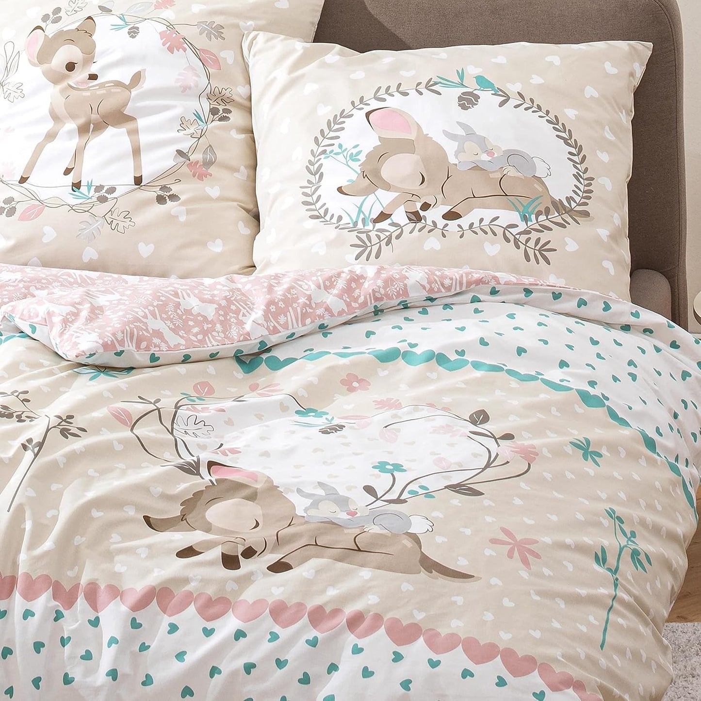 Ropa de cama para niña, Bambi, 100% algodón Ropa de cama infantil Naty Shop Default Title