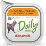 Almo Nature Daily - Nassfutter für Erwachsene Katzen - Pollo - 100 g, Packung mit 32