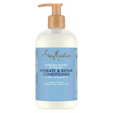 Acondicionador Sheamoisture Hydrate & Repair para cabello extremadamente seco y quebradizo, Miel de Manuka y Yogurt Sheamoisture Hair Care 384ml