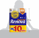 Papel higiénico Renova Super Prom - 48 rollos blanco