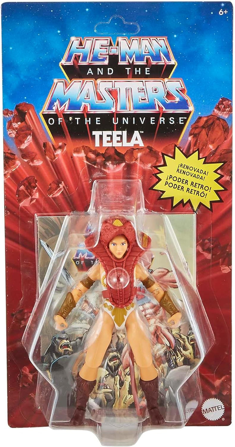 Masters of the Universe GNN91 - Figura Origins Action (14 Cm) Teela, figura de acción para juego y colección a partir de 6 años Figuras de acción Naty Shop