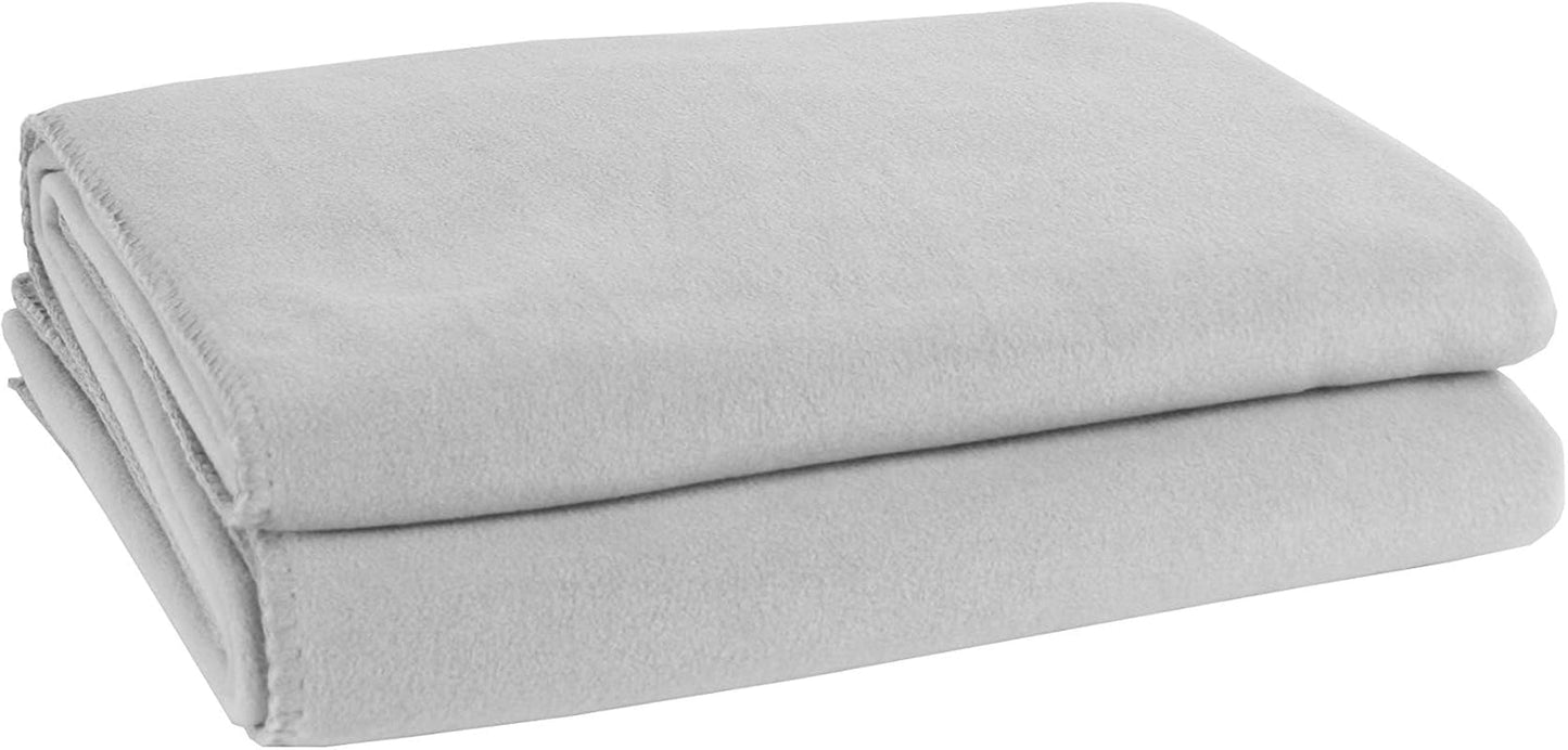 Manta Zoeppritz en color: Rojo, 65% Poliéster, 35% Viscosa, Medidas: 160X200 Cm, 103291-235-160X200 Zoeppritz Camas y Edredones Desde 1828 920 Gris Claro Melange 110X150 Cm
