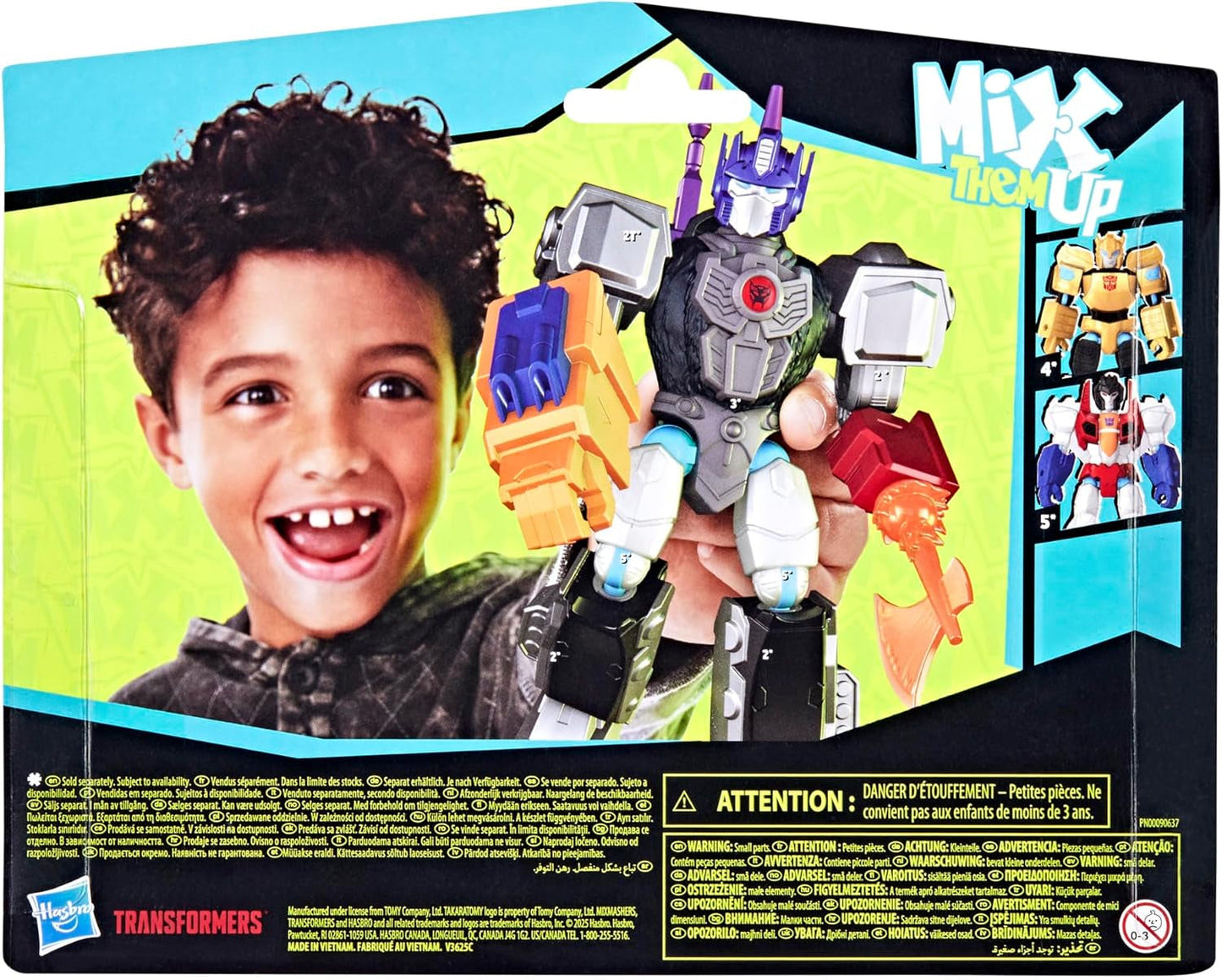 Transformers Mixmashers Optimus Prime Figuras de acción y accesorios de lujo personalizables Figuras de acción Naty Shop