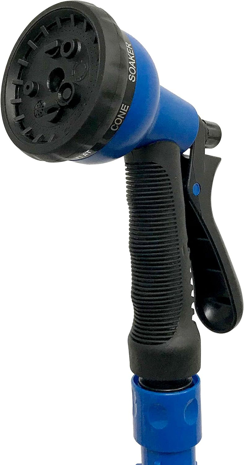 Pro C2607B Manguera Extensible con Presión del Agua, Azul, 7,5 metros