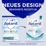 Aptamil Anti-Reflujo - Fórmula completa desde el nacimiento Manejo dietético Vómitos y regurgitaciones Alimentos para bebés Leche en polvo 6 x 135 g