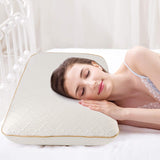Fityou Almohada De Espuma Viscoelástica Almohada De Soporte para El Cuello Almohada Ergonómica para Dormir Almohada De Enfriamiento Diseño De Doble Cara Funda De Almohada Lavable (67,5X40X13Cm) Almohadas Ortopédicas Cervicales Naty Shop Oro Rosa 67,5X40X13Cm