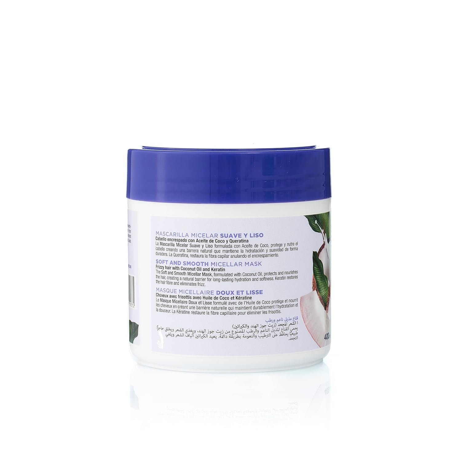 Mascarilla tulipán negro, suave y tersa, 400 ml Naty Shop mascarilla capilar