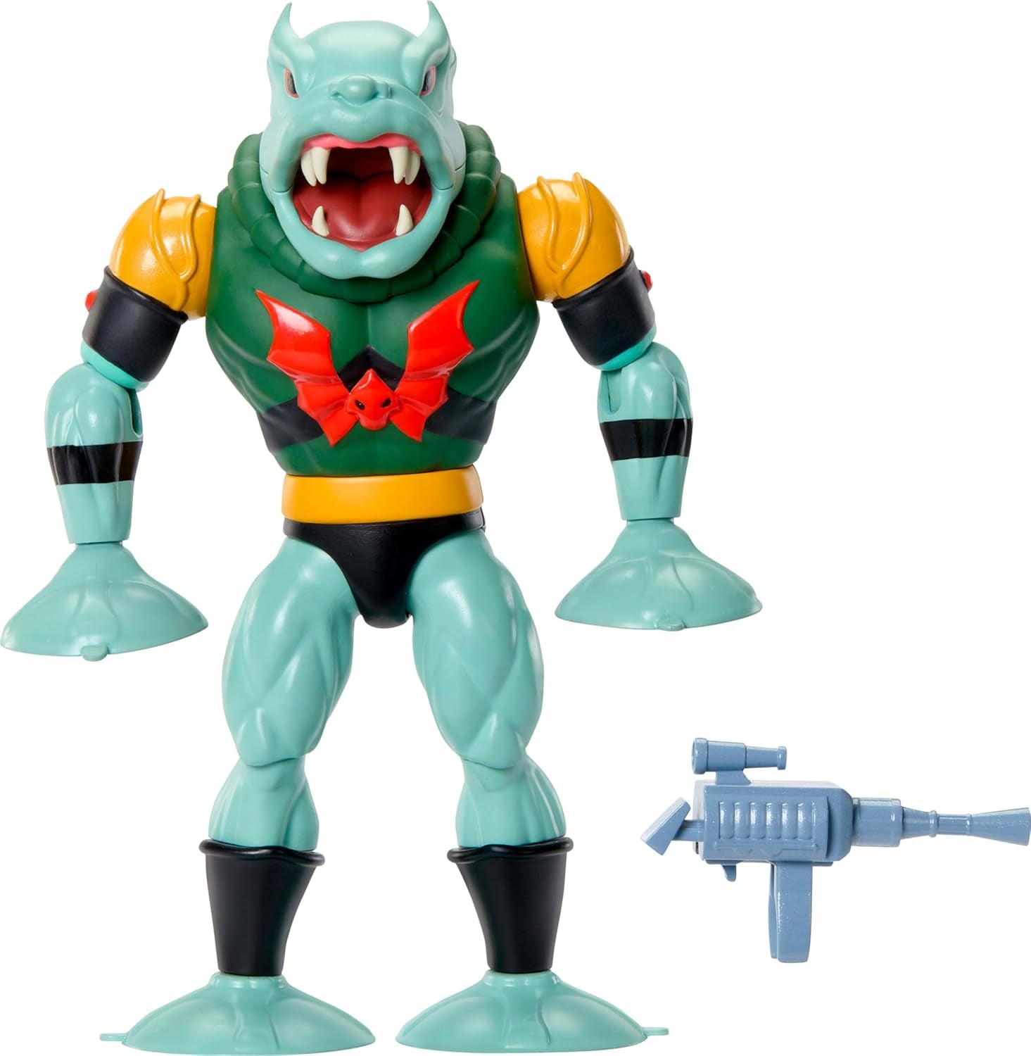 Figura de acción Leech de Masters of the Universe Origins de la colección Cartoon, aprox. Monstruo de succión de 14 cm de altura de la serie de televisión de los años 80, diseño y accesorios muy detallados, figuras de acción JBM83 Naty Shop Título predeterminado