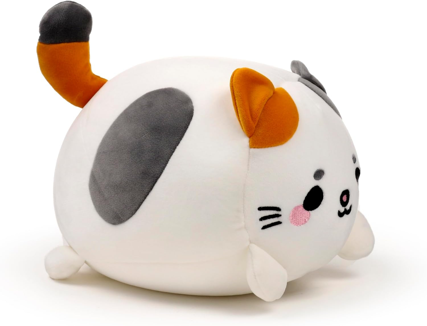 Puckator Swapseazzz Almohada de Viaje de Felpa 2 en 1 Lola La Gatta Blanco Almohadas de Viaje Estándar Naty Shop