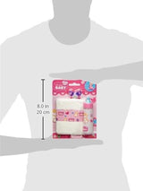 Simba 105562487 - Set Primera Lactancia Bebé Recién Nacido, chupete, pañal y biberón con contenido desmontable, para muñecos de 38-43cm Naty Shop Dolls