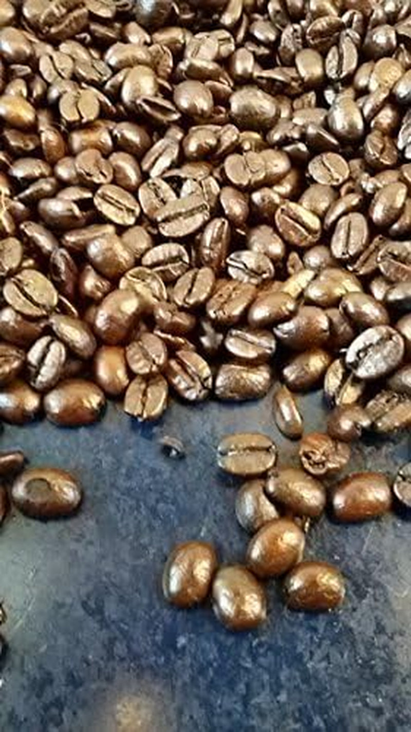 Granos Quarta Caffè Sorte Rossa - Café arábica y robusto, 250 g, aroma fuerte y energético - 1 paquete de 250 g. Producido en Apulia, Salento.