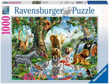 Ravensburger Puzzle 12000682 - Aventura en la Selva - Puzzle de 1000 Piezas para Adultos y Niños Mayores de 14 años, Puzzle Naty Shop Versión Antigua