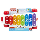 Fisher-Price Xilófono gigante iluminado - instrumento musical electrónico para arrastrar con canciones con contenido educativo, para niños, bebés a partir de 9 meses, multicolor, versión: francés, HJK40 Jucarii Bebe Naty Shop