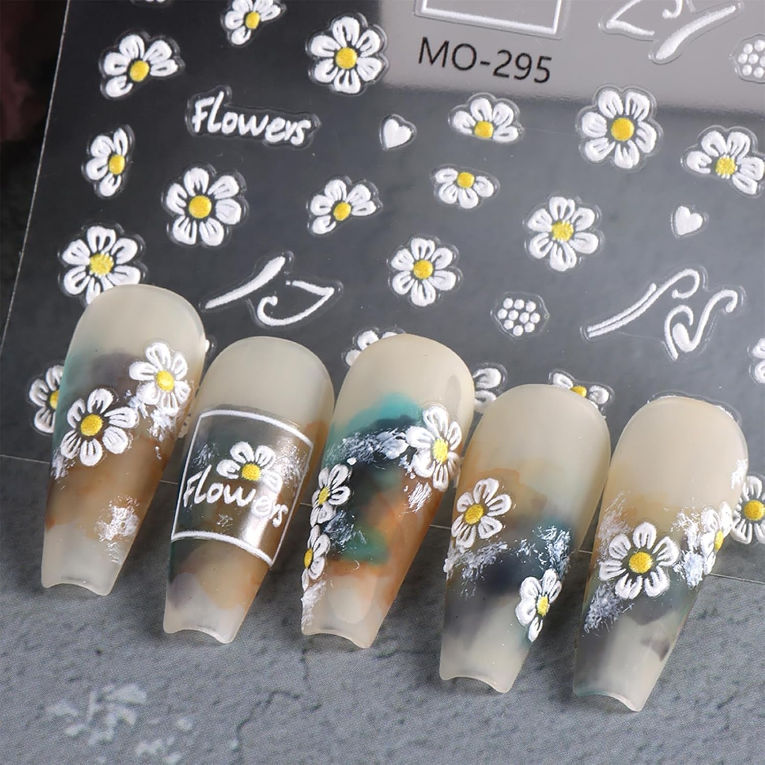 3 Stück Nagelsticker Set-Selbstklebende Nagelfolie Mit Blumen- Und Bienenmotifen-Nail Art Sticker Für Kreatives Nageldesign-Nageltattoos Und Zubehör