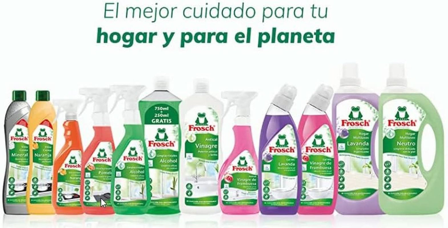 Líquido para aclarar las manos, desengrasar y proteger la piel, testado dermatológicamente, 10 x 750 ml Naty Shop