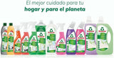Líquido para aclarar las manos, desengrasar y proteger la piel, testado dermatológicamente, 10 x 750 ml Naty Shop