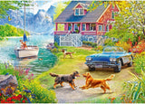 Trefl - Puzzle 2En1: Relajación de Verano - 2 X 500 Piezas - Juego de Dos Puzzles, Bricolaje, Entretenimiento Creativo, Para Adultos y Niños 10+ Puzzle Naty Shop