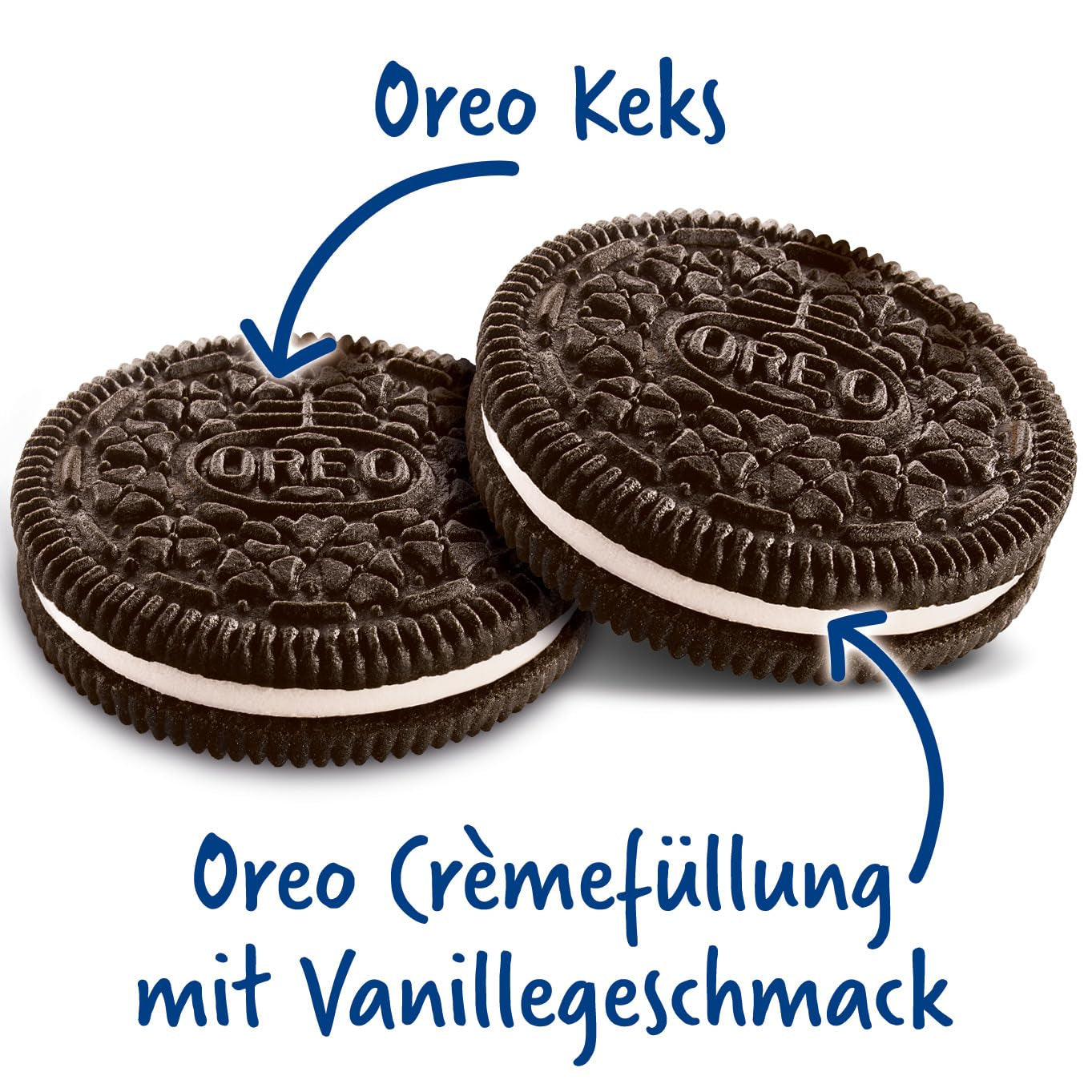 OREO Original - Galletas crujientes con cacao y delicioso relleno de crema con sabor a vainilla - 32 x 44g