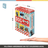 Nostalgic-Art Caja de almacenamiento retro XL, 4 l, Comida para perros - idea de regalo para dueños de perros, caja de almacenamiento para comida seca, diseño vintage Cajas de almacenamiento de alimentos Naty Shop