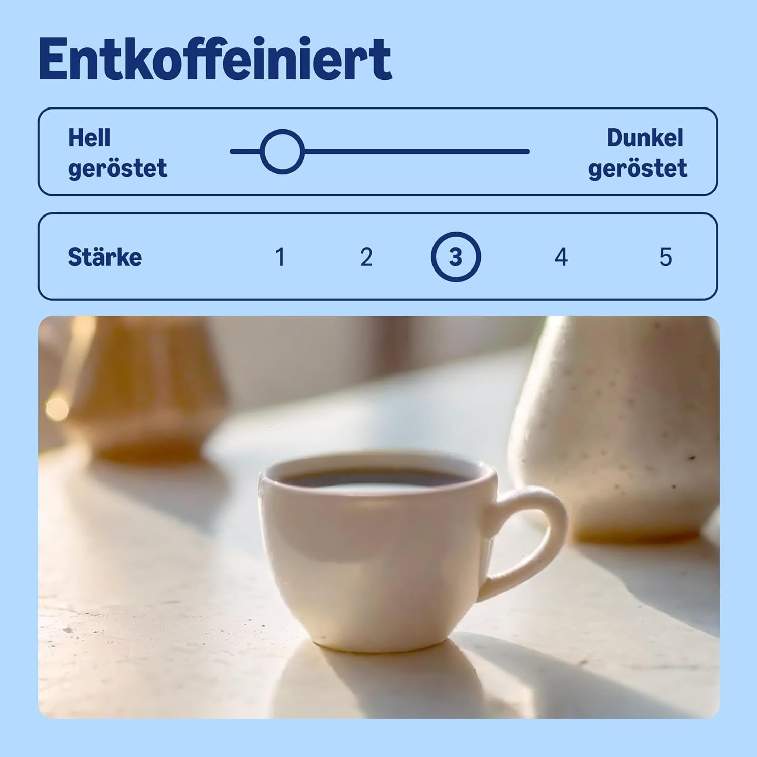 de Amazon Kaffeebohnen, entkoffeiniert, Lichte Röstung, 2 kg (2 Packungen mit 1 kg), certificado Rainforest Alliance