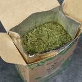 Delicatino - HOJA PURA verde natural 500G, yerba mate orgánica sin tallo, fresca y sin humo, cultivada orgánicamente, envasada al vacío para máxima frescura