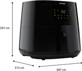 Philips 3000Er Airfryer XL - Tecnología Rapid Air, freír con hasta un 90% menos de grasa, capacidad 1,2 kg, 6,2 litros, pantalla táctil Electrodomésticos Naty Shop