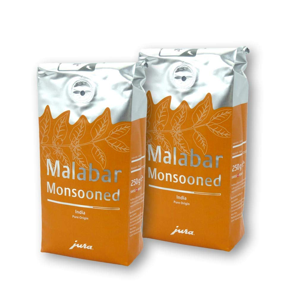2x Café expreso Malabar Monzón en grano 250g