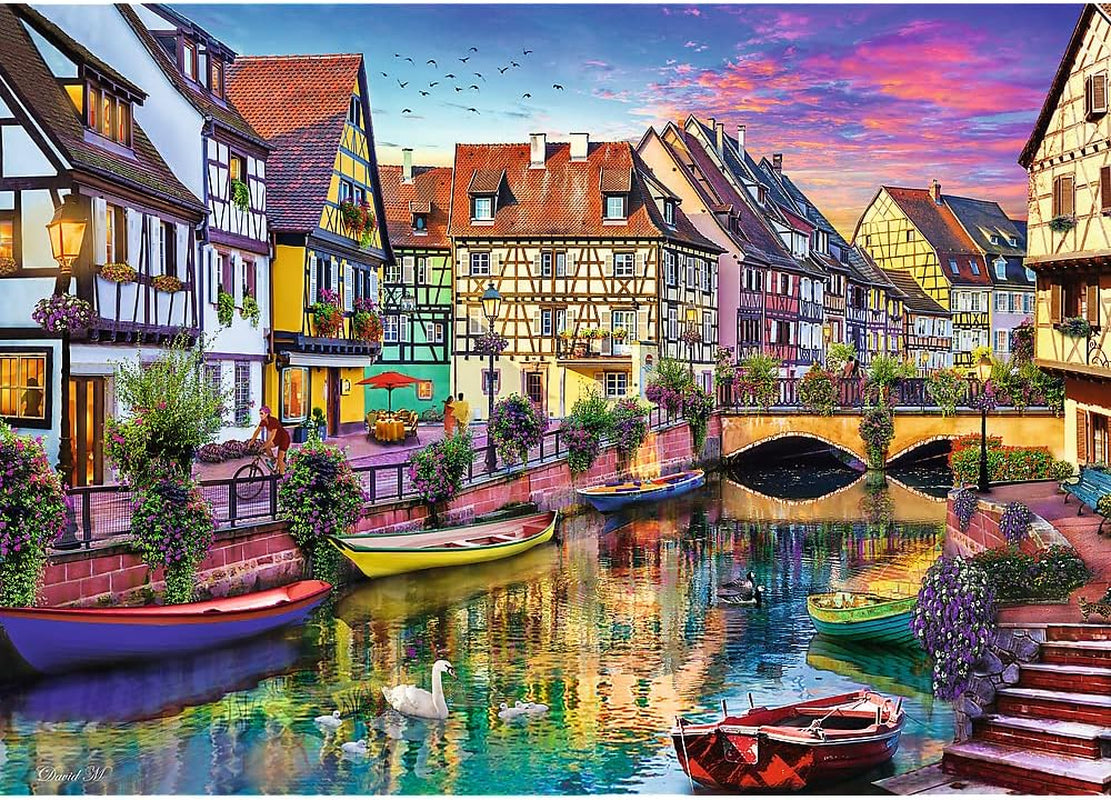 Trefl 27118 Puzzle, Colmar, Francia, 2000 piezas, Para niños mayores de 12 años Puzzle Naty Shop