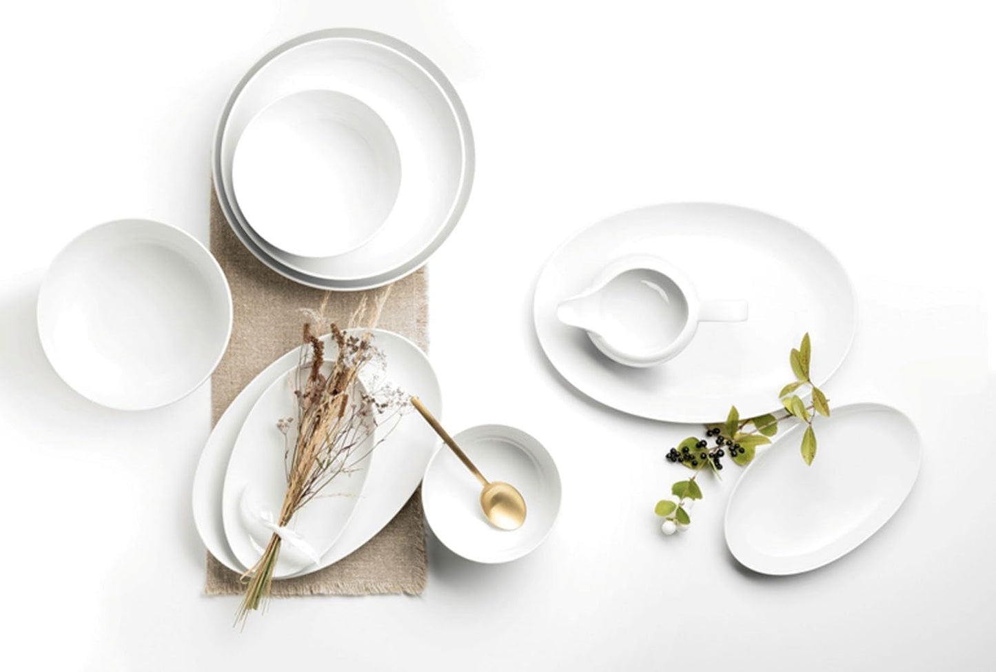 Vajilla Seltmann Weiden 12 piezas | Libertad blanca