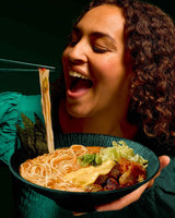 LEE KUM KEE Fideos Ramen - Ramen asiático de textura delicada y fina, el clásico para sopas ramen y platos al wok, fideos semisecos, dos raciones por paquete, multipack de 6 x 180g