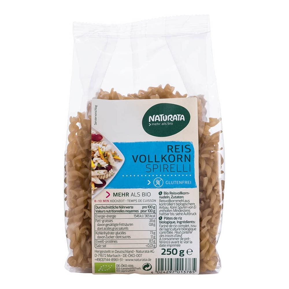 Penne orgánico, arroz integral (1 x 250 g)