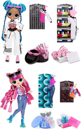 LOL Surprise OMG Fashion Doll 2er-Pack ROLLER CHICK & CHILLAX - Exklusive Puppen mit 40 Überraschungen inkl. Conjuntos y accesorios - 2-en-1 Verpackungs-Spielset - Serie 3 - Für Kinder ab 4 Jahren