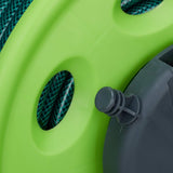 Relaxdays Carro portamangueras 45m 1/2" Enrollador de mangueras de agua Jardín 82,5 x 43 x 34cm Gris-Verde