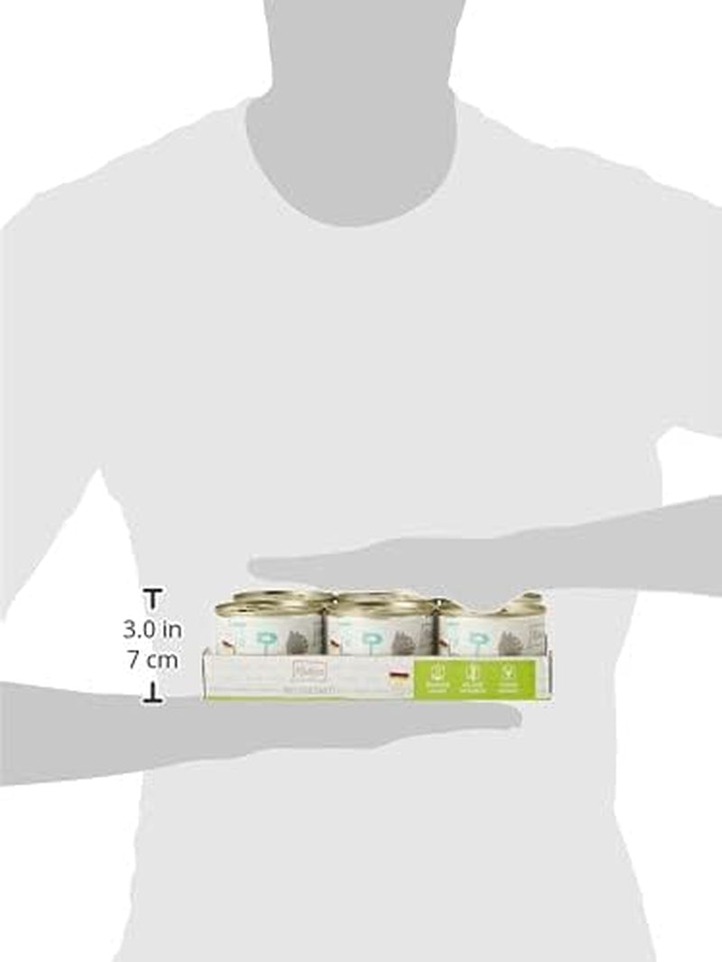 MjAMjAM - Comida húmeda premium para gatos - Monopack I - con pollo y pavo, pack de 6 (6 x 200g), sin cereales y con extra de carne