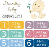 Pañales de Bambú Orgánico Talla 6 Apto para 16+kg Paquete de 20 Pañales