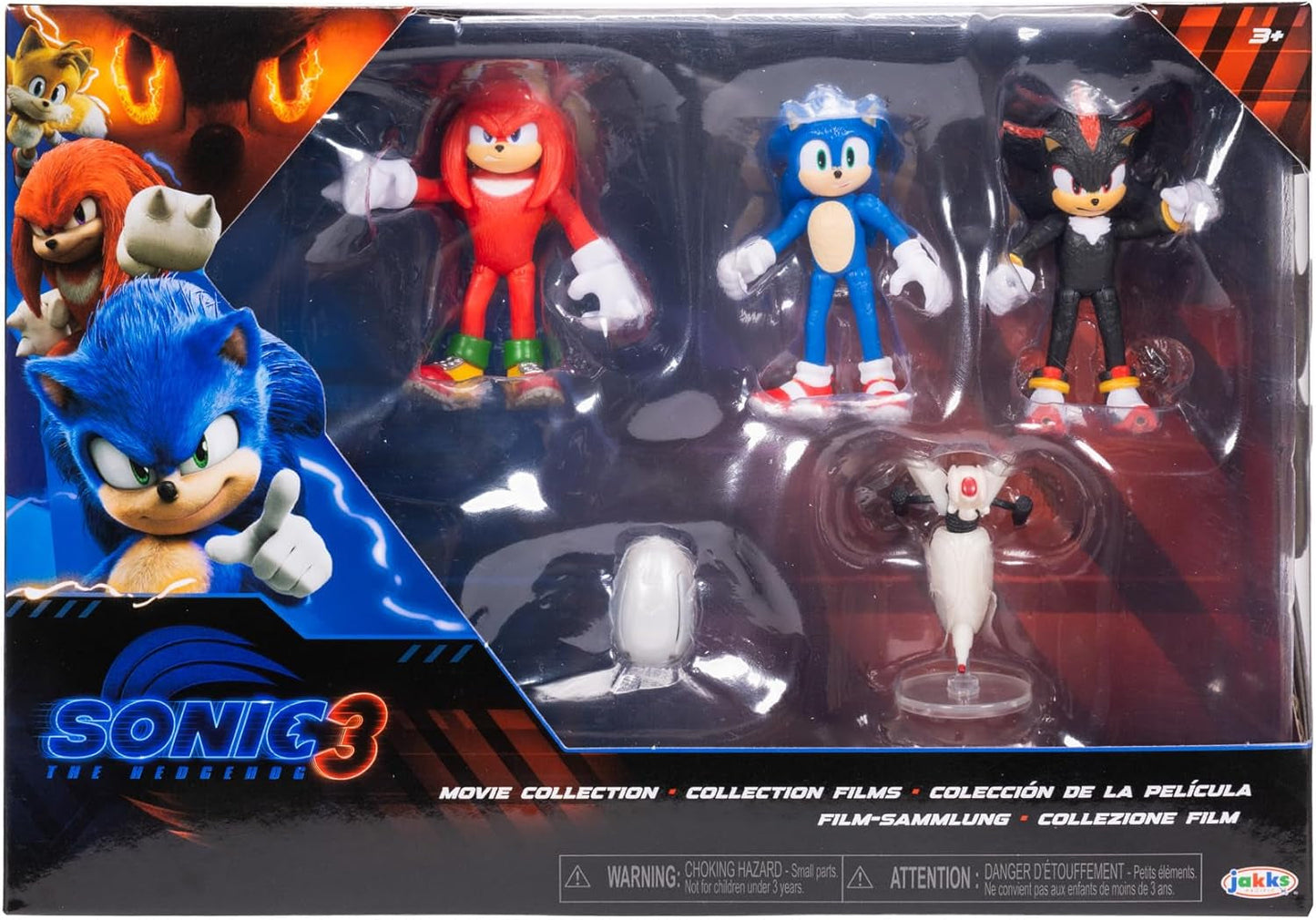 Sonic 3 Película 6 Cm Figuras De Acción Multipack Figuras De Acción Naty Shop
