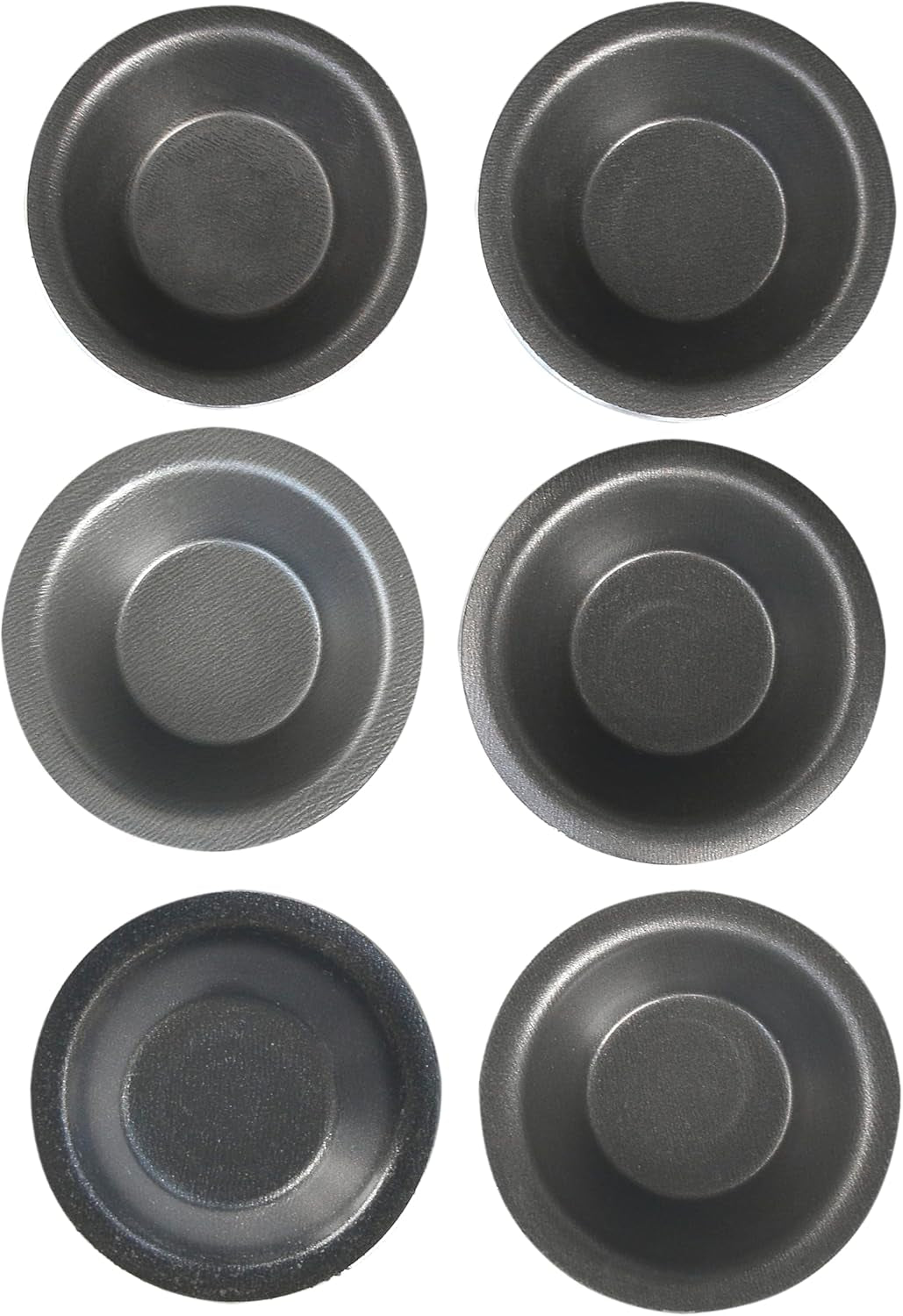 43027, crema pastelera, 6 moldes, Ø 5 cm x h 1,5 Moldes y bandejas para repostería Naty Shop
