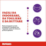 Pañales Huggies Extra Care, ultra absorbentes, talla 5 (12-17 kg), 68 piezas